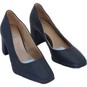 Naturalizer Navy Blue Heels 7